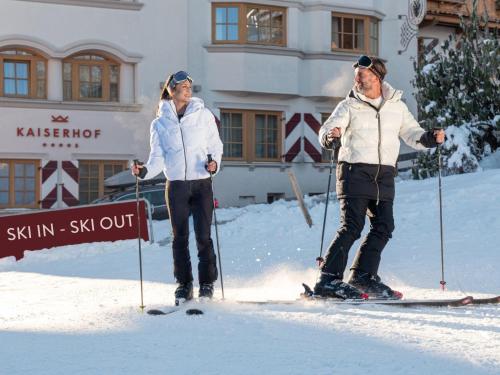 Hotel Kaiserhof Kitzbühel, 4 Sterne Superior v zimě