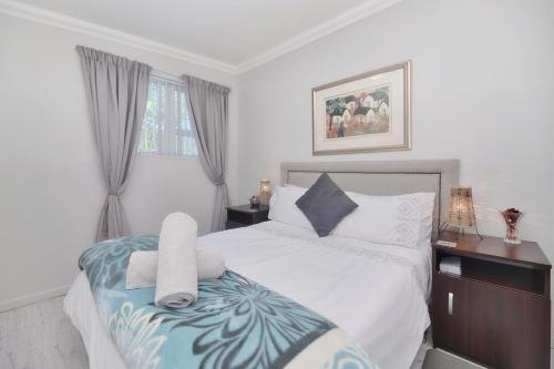 Katil atau katil-katil dalam bilik di Redsky self catering Agulhas