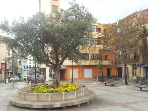 Budova, kde se aparthotel nachází