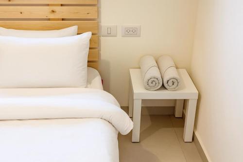 Postel nebo postele na pokoji v ubytování Revava Country Stay