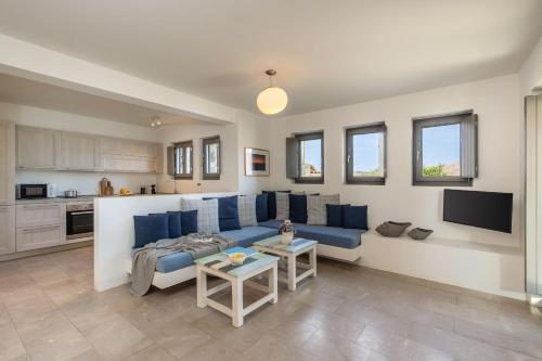 Кухня или мини-кухня в Ammoa Beach Residences
