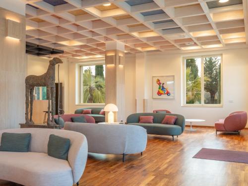 Posezení v ubytování Orsini Resort Suite e Spa