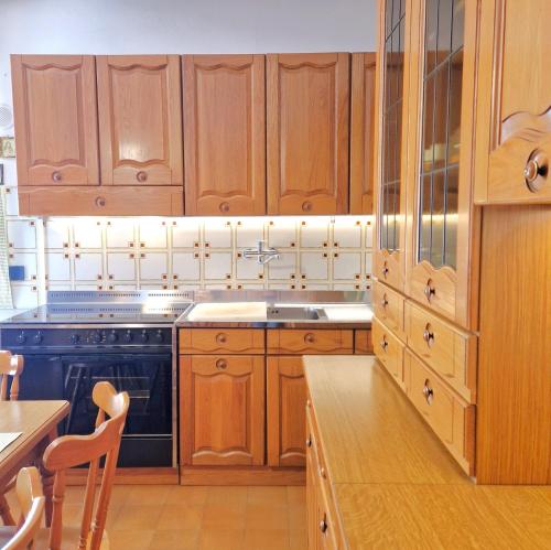 Η κουζίνα ή μικρή κουζίνα στο Iolanda Apartment