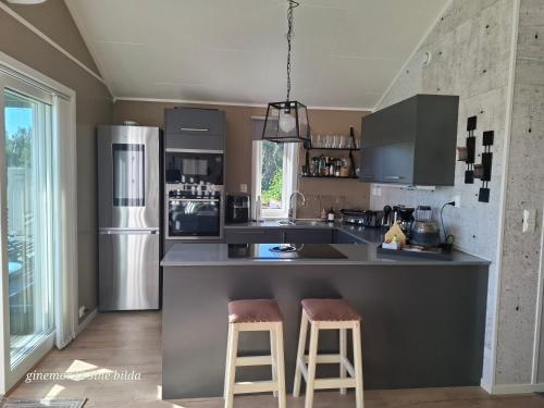 Η κουζίνα ή μικρή κουζίνα στο Mettes holiday home