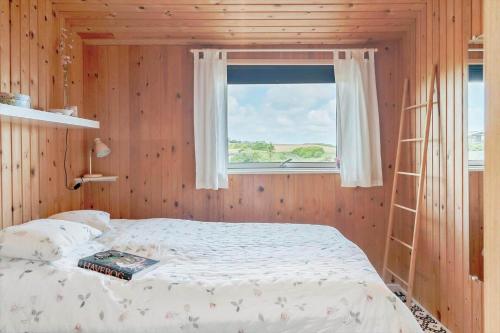 Postel nebo postele na pokoji v ubytování G192-Lemvig-Violvej-92