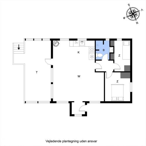 a floor plan of a house at G107-Lemvig-Sogardevejen-7 in Lemvig