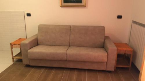 Et opholdsområde på Appartamento Antares