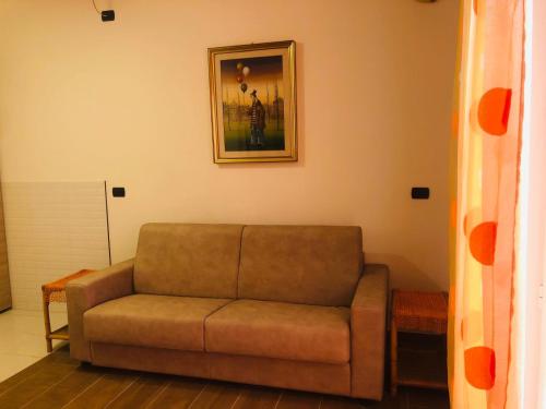 Et opholdsområde på Appartamento Antares