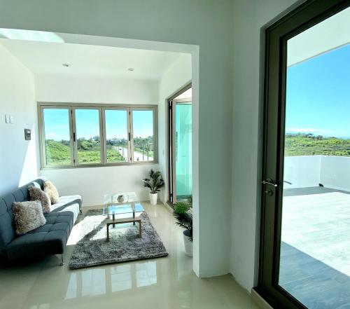 Landskap semula jadi dekat dengan apartmen