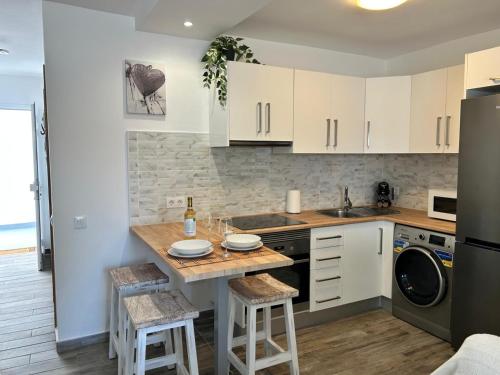 Η κουζίνα ή μικρή κουζίνα στο Casa Pura Vida