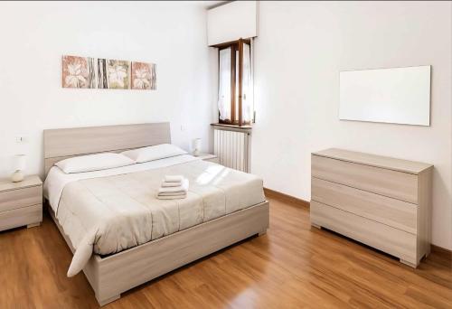 Postel nebo postele na pokoji v ubytování Casa Emma