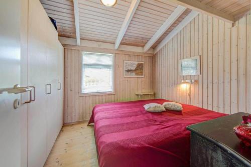 Postel nebo postele na pokoji v ubytování 8910-Glesborg-Triersvej-34