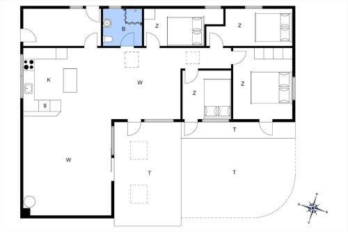 a house for a familyfirst floor plan at 8915-Glesborg-Zachosvej-5 in Glesborg