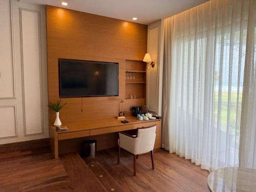 TV/Unterhaltungsangebot in der Unterkunft The Fortress Resort & Spa