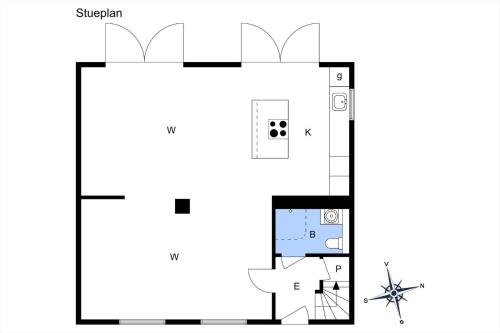 a floor plan of a house at 1539-Liseleje-Skippervej-3 in Liseleje