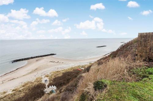 a view of a beach from a hill at 1139-N-Liseleje-Haldsvej-2 in Liseleje