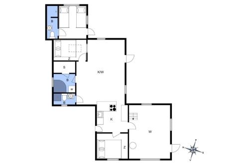 a floor plan of a house at 1139-N-Liseleje-Haldsvej-2 in Liseleje
