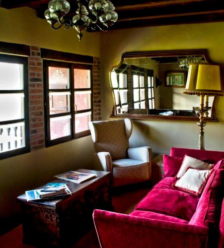 Χώρος καθιστικού στο La Casona de Con