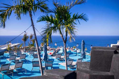 En generel havudsigt eller havudsigten taget fra hotellet