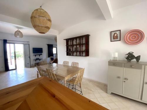 Un lugar para sentarse en Dar Chams-Villa Essaouira 3 chambres