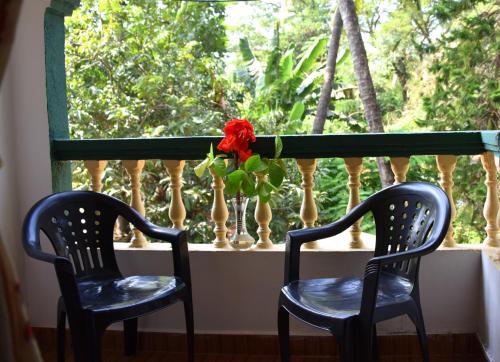 Balkoni atau teres di Hotel Kismat Mahal