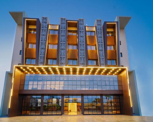 Bangunan di mana terletaknya hotel