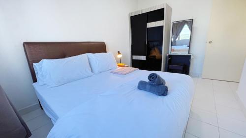 Postel nebo postele na pokoji v ubytování Putrajaya Casa Apartment Presint 17, 62000, Putrajaya, Selangor