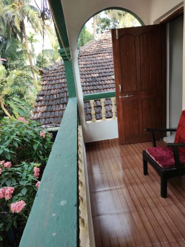 Balkoni atau teres di Hotel Kismat Mahal