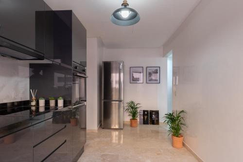 Dapur atau dapur kecil di Kasbel 2 Appart & Pool