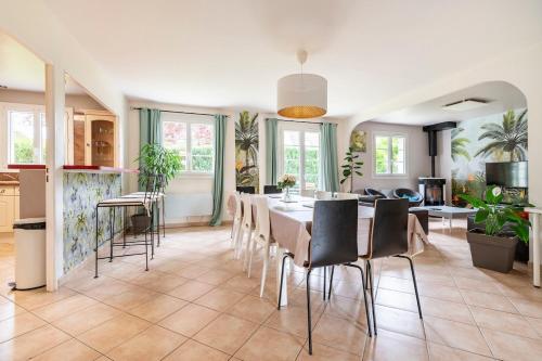 Η κουζίνα ή μικρή κουζίνα στο Évasion entre Seine et forêt