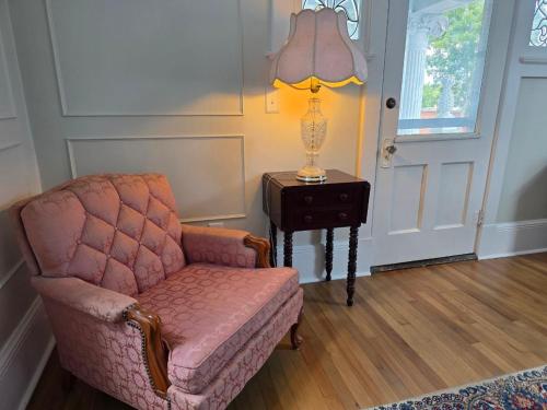 Ruang duduk di The Haven Bed and Breakfast