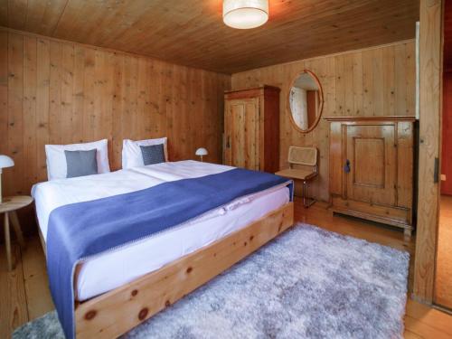 Cama o camas de una habitación en Apartment Lena- Chalet by Interhome
