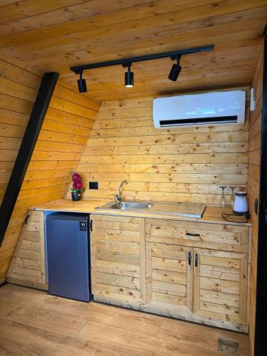 Kuchyň nebo kuchyňský kout v ubytování Pine Straw Douma