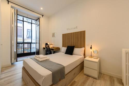 Washington habitación con comodidad y zonas compartidas Gran Vía-Madrid Temporal SBE1014