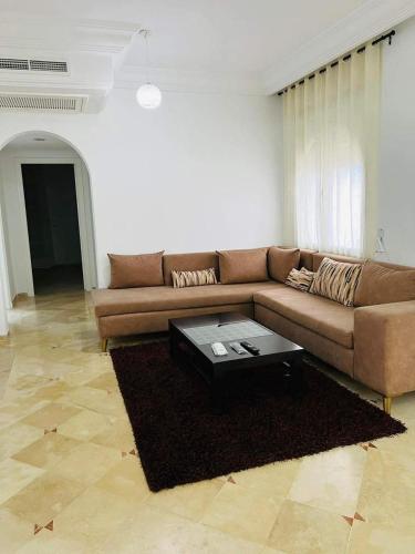 Posezení v ubytování Appartement Younes Yasmine Hammamet