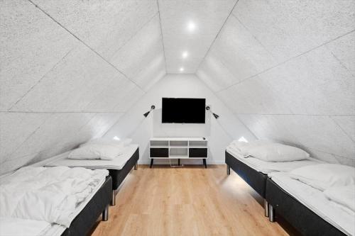 Ένα ή περισσότερα κρεβάτια σε δωμάτιο στο 315-Harboore-Bethaniavej-1