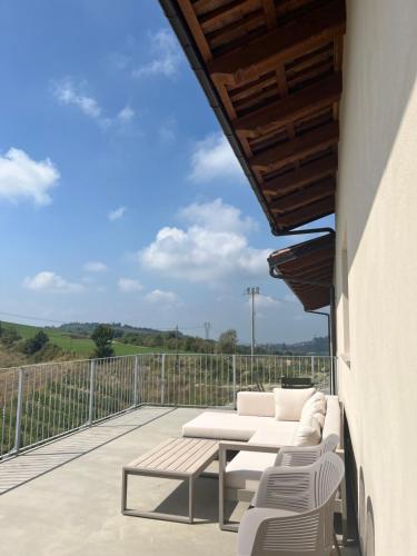 Μπαλκόνι ή βεράντα στο Podere Martina in Altalanga
