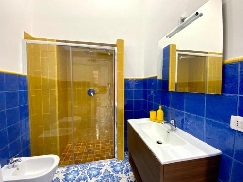 Koupelna v ubytování Domus Giada
