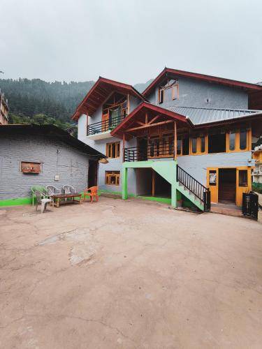 Budova, kde se hostel nachází