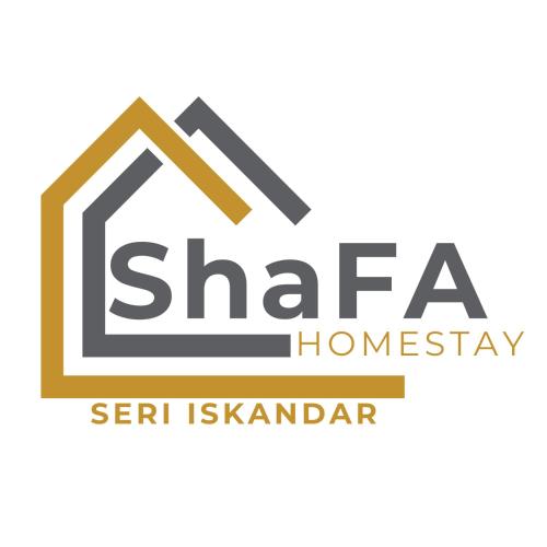 a logo for the sharma homesteading company at ShaFA Homestay in Seri Iskandar
