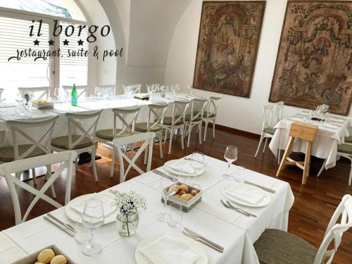 Εστιατόριο ή άλλο μέρος για φαγητό στο Il Borgo Suite e Restaurant