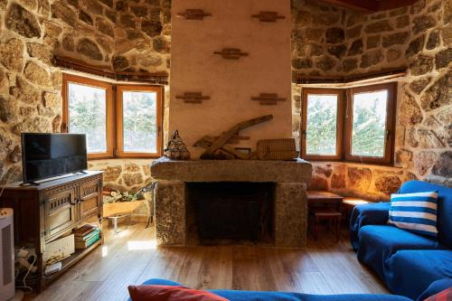 Posezení v ubytování Casa rural a escasa distancia de Ávila by Alterhome