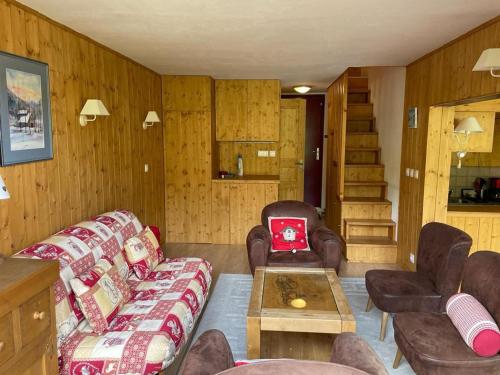 Appartement duplex spacieux, ski aux pieds, 8 pers, balcon