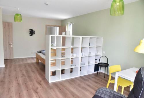 Χώρος καθιστικού στο Sonnenscheinhaus Wohnung 1