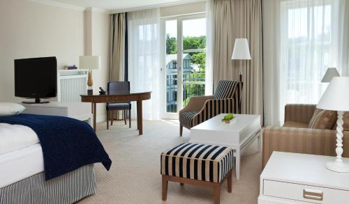 Гостиная зона в Steigenberger Grandhotel & Spa Heringsdorf