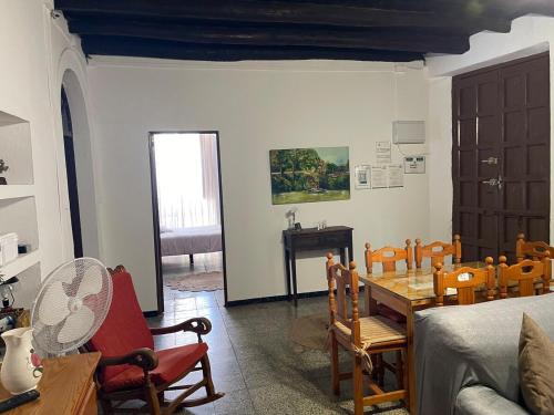 Posezení v ubytování Casa Deocano