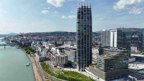 Eurovea Tower river view Down Town