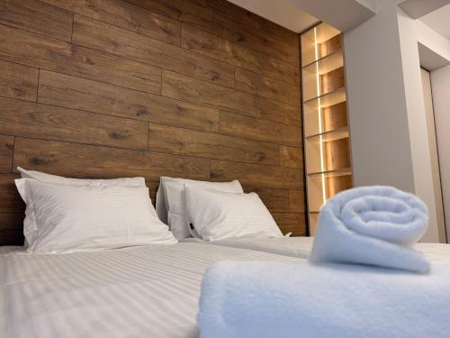 Serenity Suitesにあるベッド