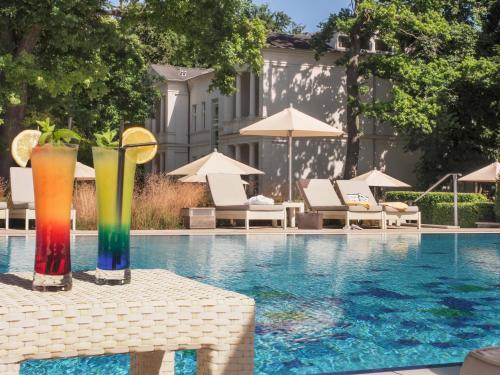 Бассейн в Steigenberger Grandhotel & Spa Heringsdorf или поблизости