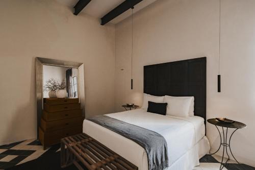 Letto o letti in una camera di Casa Japa